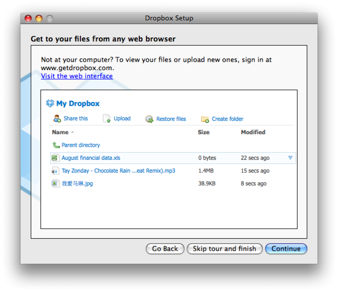Dropbox Desktop App Mac